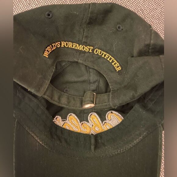 Cabela’s Hunter Green Baseball Hat With Yellow Writing OS - Picture 6 of 6
